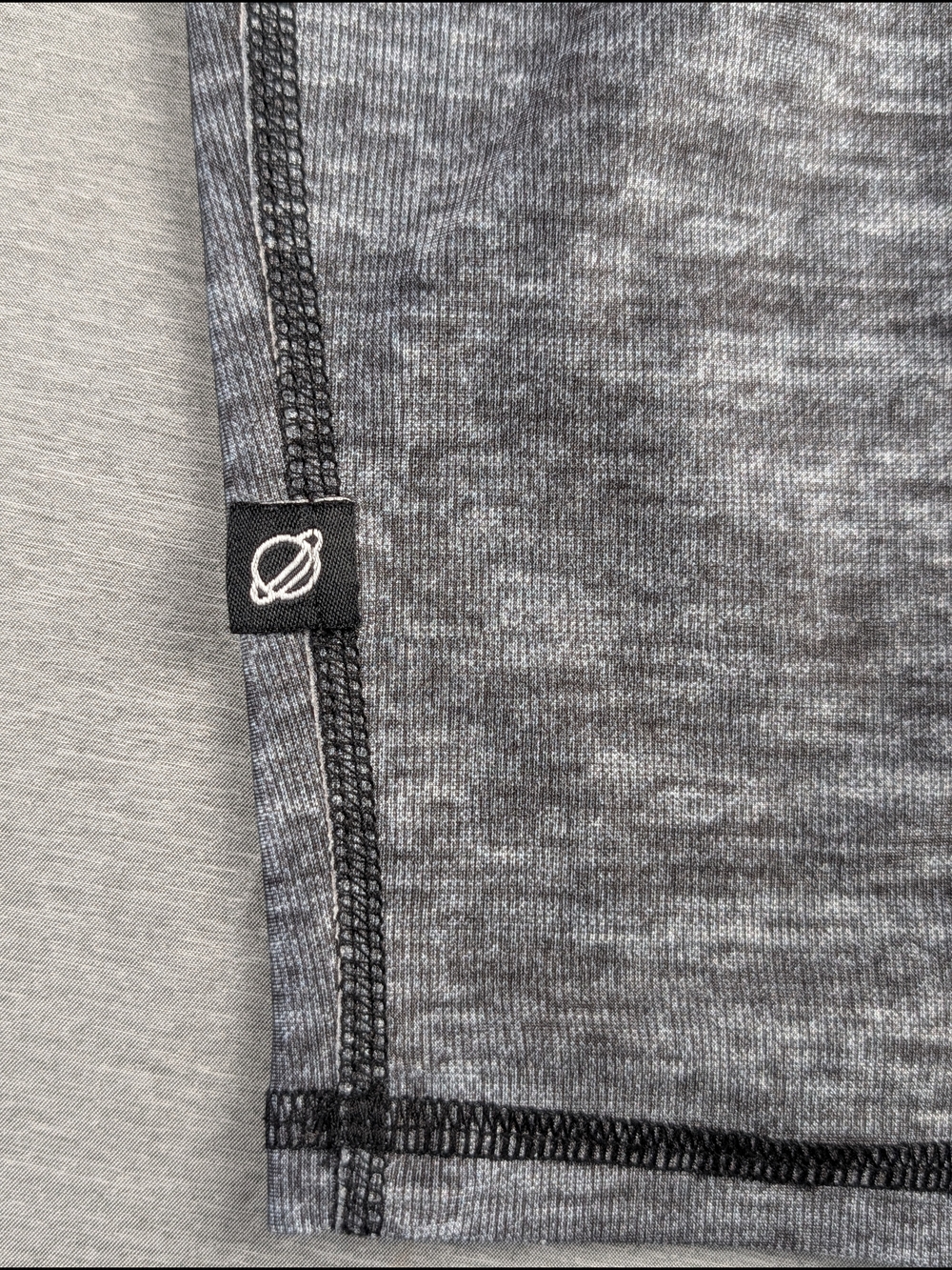Terez Grey Heathered varsity Legging‎ Women's M Mesh - Picture 5 of 6